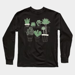 Plants Make me Happy Long Sleeve T-Shirt